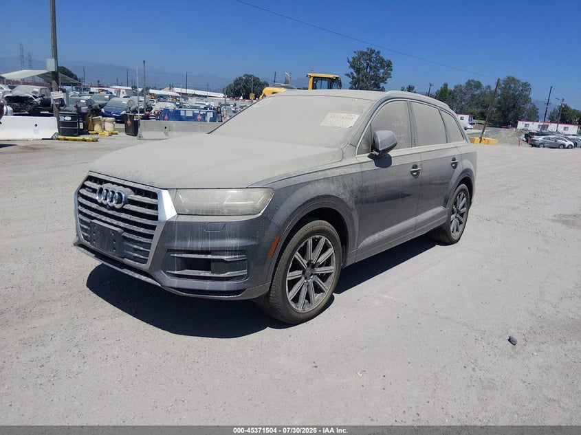 Vin: wa1laaf71hd024262, lot: 45869490, audi q7 3.0t premium 20172