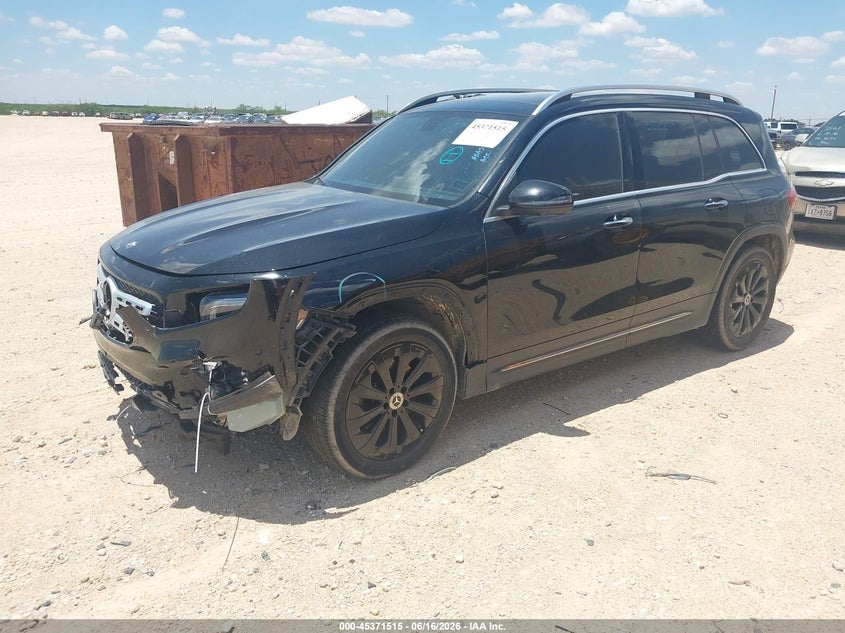 2020 MERCEDES-BENZ GLB 250 auction photo 2