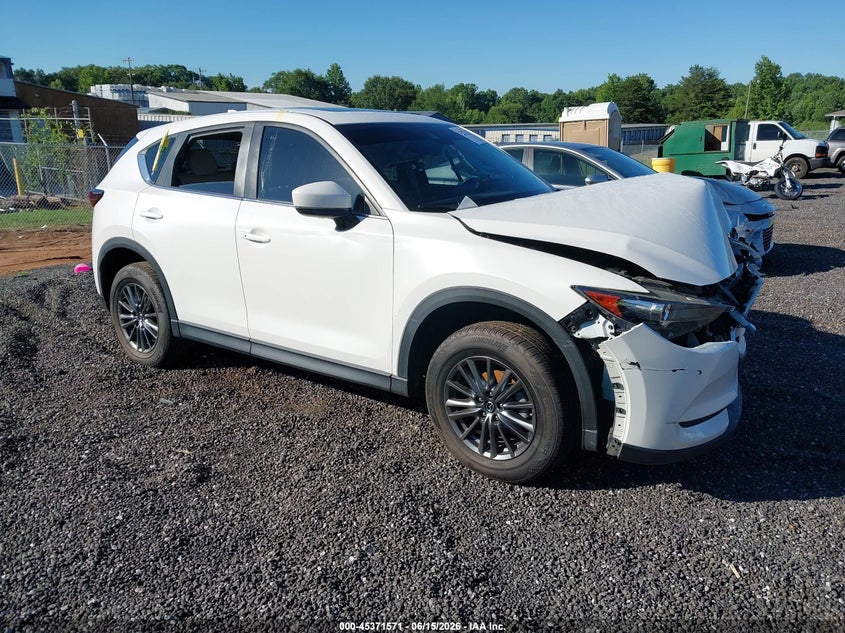 Vin: jm3kfacm3l0739175, lot: 45869555, mazda cx-5 touring 20201