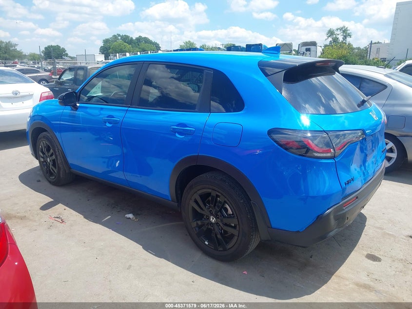 2026 Honda Hr-V 2Wd Sport VIN: 3CZRZ1H54TM727818 Lot: 45371579