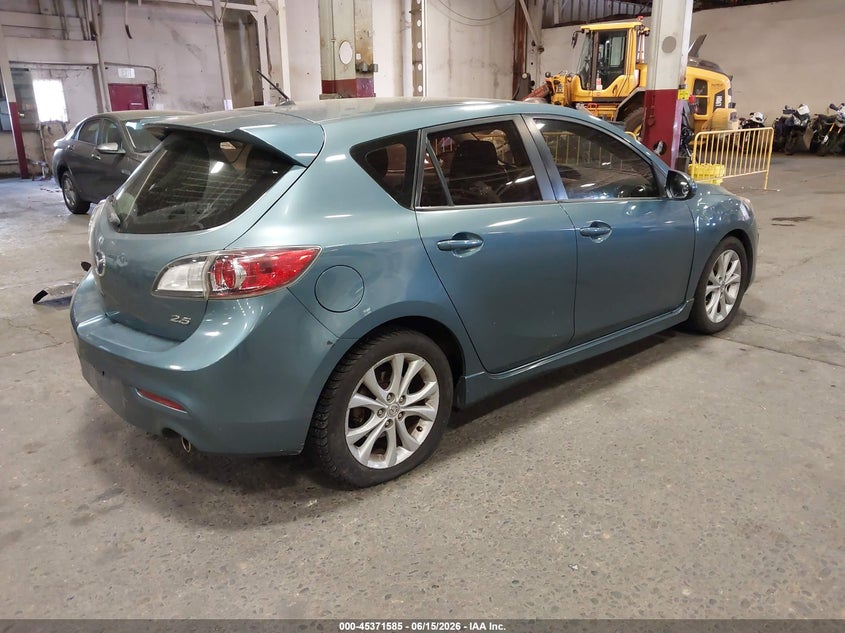 Vin: jm1bl1k68b1452265, lot: 45869571, mazda mazda3 s sport 20114