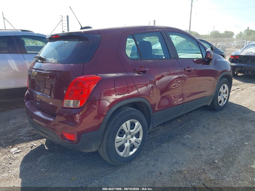 2017 CHEVROLET TRAX SPORT UTILITY VEHICLE 1.4L I-4 DOHC, VVT, TURBO, 138HP