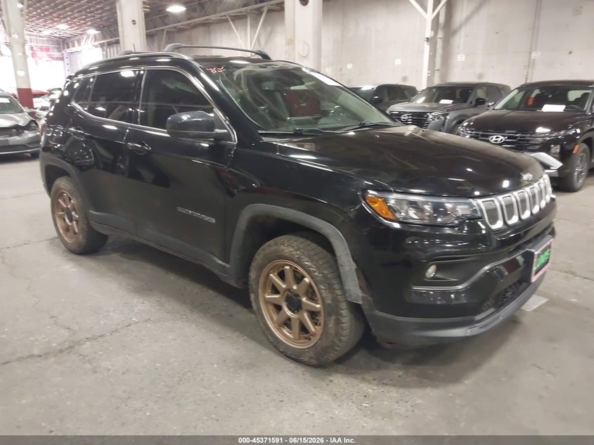 Vin: 3c4njdbb9nt134377, lot: 45869577, jeep compass latitude 4x4 2022 img_1