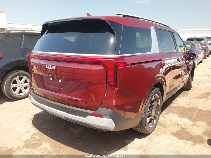 Vin: kndnc5k36t6592880, lot: 45869615, kia carnival mpv ex 20264