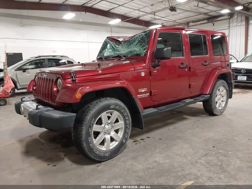 2013 JEEP WRANGLER UNLIMITED auction photo 2