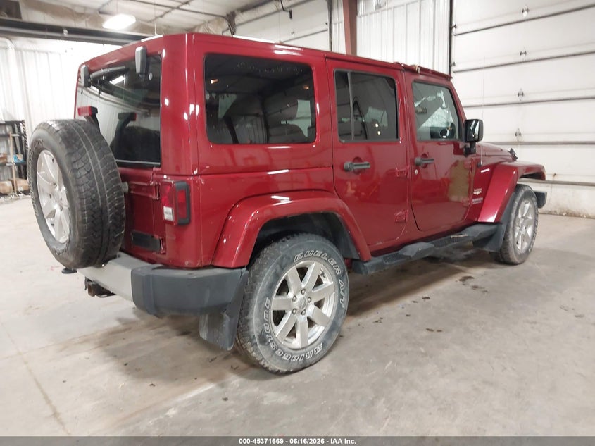 2013 JEEP WRANGLER UNLIMITED auction photo 4