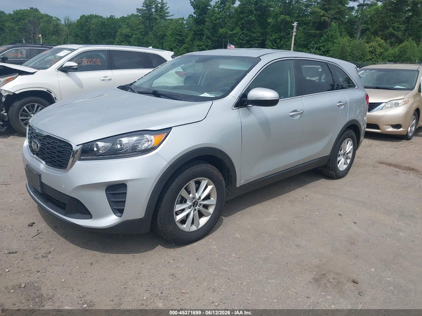 2019 Kia Sorento 3.3l Lx 5XYPGDA54KG447682 photo 1