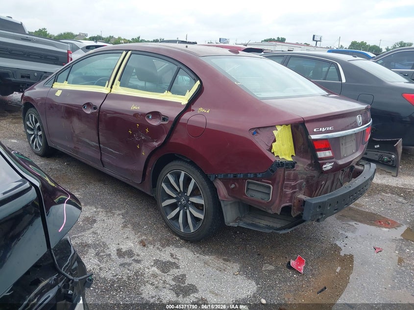 2015 HONDA CIVIC auction photo 3