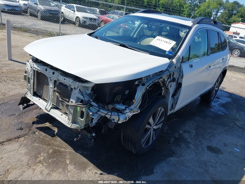 Vin: 4s4bsanc2j3314871, lot: 45869821, subaru outback 2.5i limited 20182
