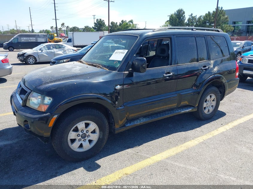 2004 MITSUBISHI MONTERO SPORT UTILITY VEHICLE 3.8L V-6 , 215HP