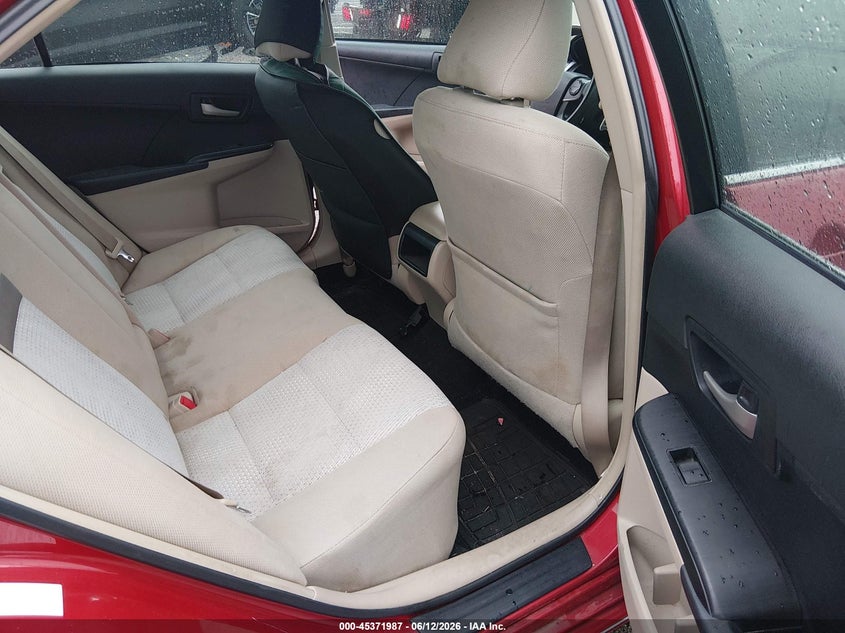 2012 TOYOTA CAMRY SEDAN 2.5L I-4 DOHC, VVT, 178HP