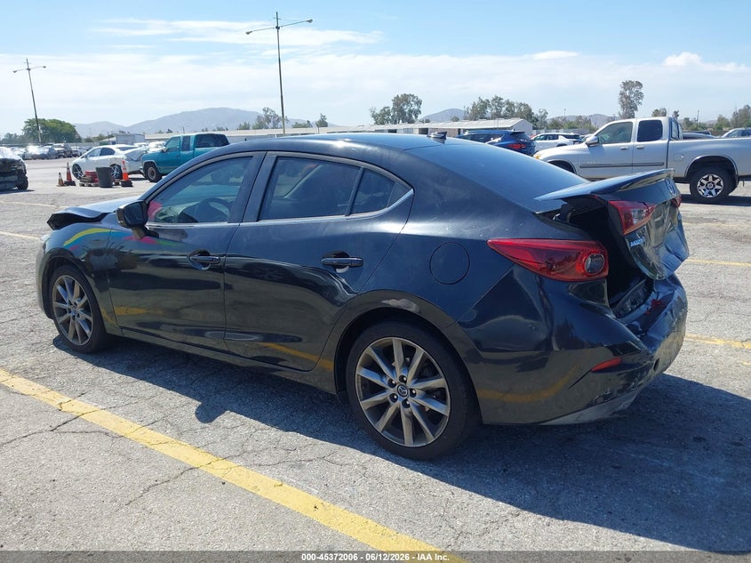 Vin: 3mzbn1w36jm185796, lot: 45869992, mazda mazda3 grand touring 20183