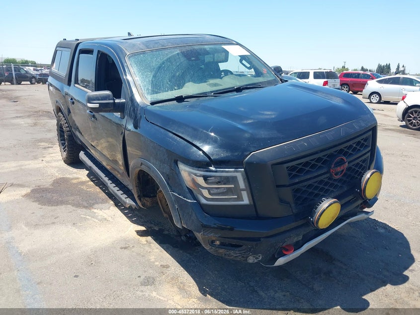 Vin: 1n6aa1ed9rn114997, lot: 45870004, nissan titan pro-4x 4x4 2024 img_1