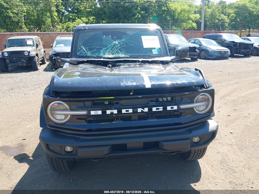 2026 Ford Bronco Outer Banks VIN: 1FMEE8BP1TLA43521 Lot: 45372019