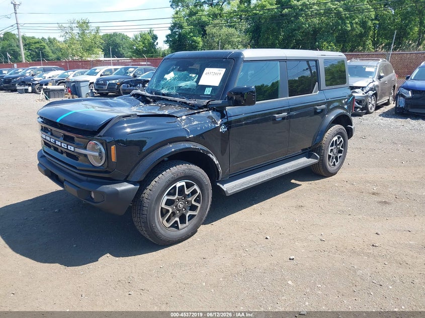 Vin: 1fmee8bp1tla43521, lot: 45870005, ford bronco outer banks 20262