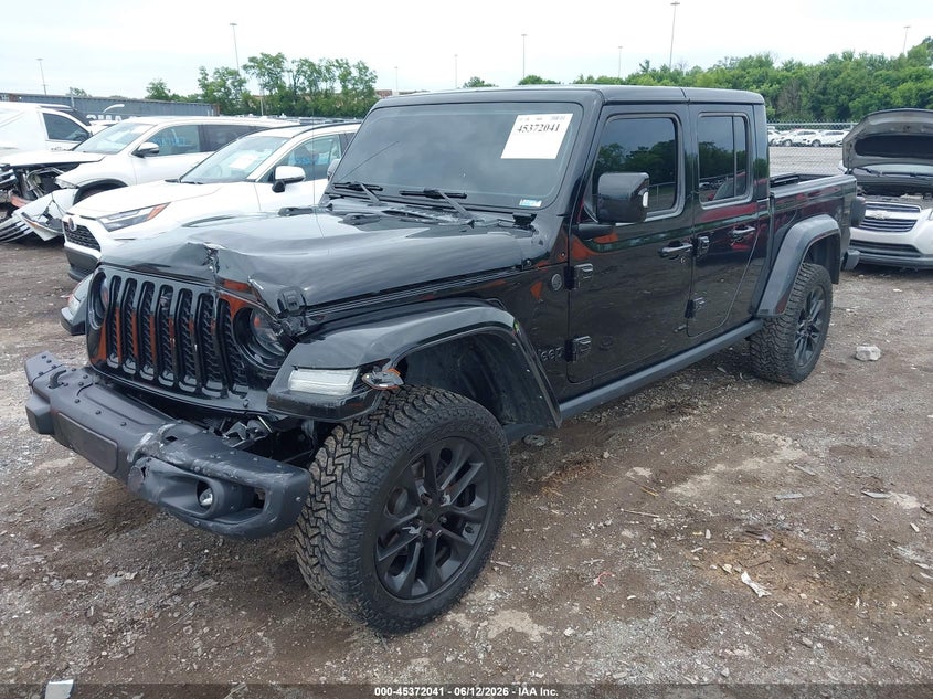 Vin: 1c6hjtfg2pl541282, lot: 45870027, jeep gladiator high altitude 4x4 20232