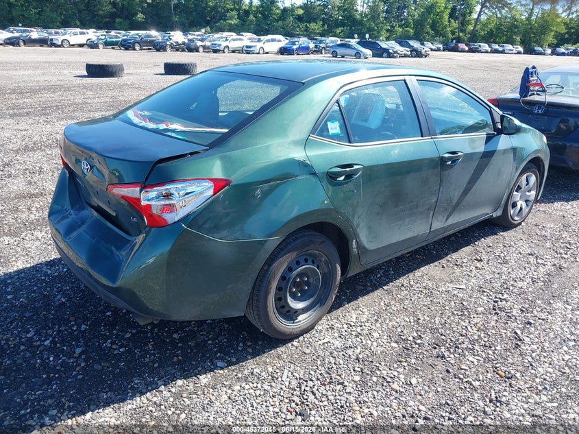 2016 TOYOTA COROLLA auction photo 4