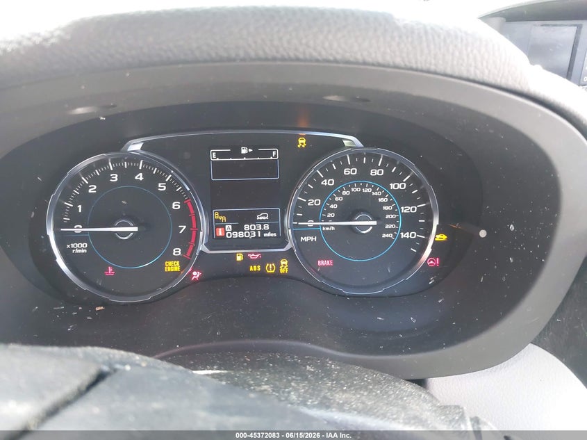 2017 SUBARU FORESTER SPORT UTILITY VEHICLE 2.5L H-4 DOHC, VVT, 170HP