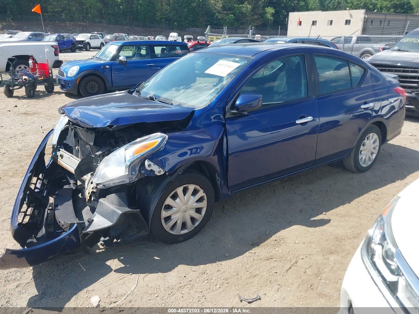 Vin: 3n1cn7ap4jl801993, lot: 45870089, nissan versa 1.6 sv 20182