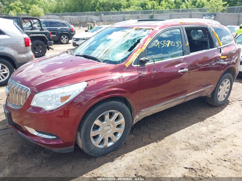 Vin: 5gakvbkd0hj325583, lot: 45870119, buick enclave leather 20172
