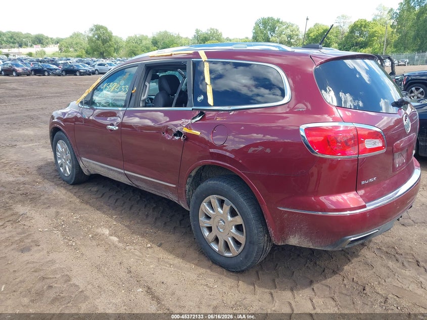 Vin: 5gakvbkd0hj325583, lot: 45870119, buick enclave leather 20173