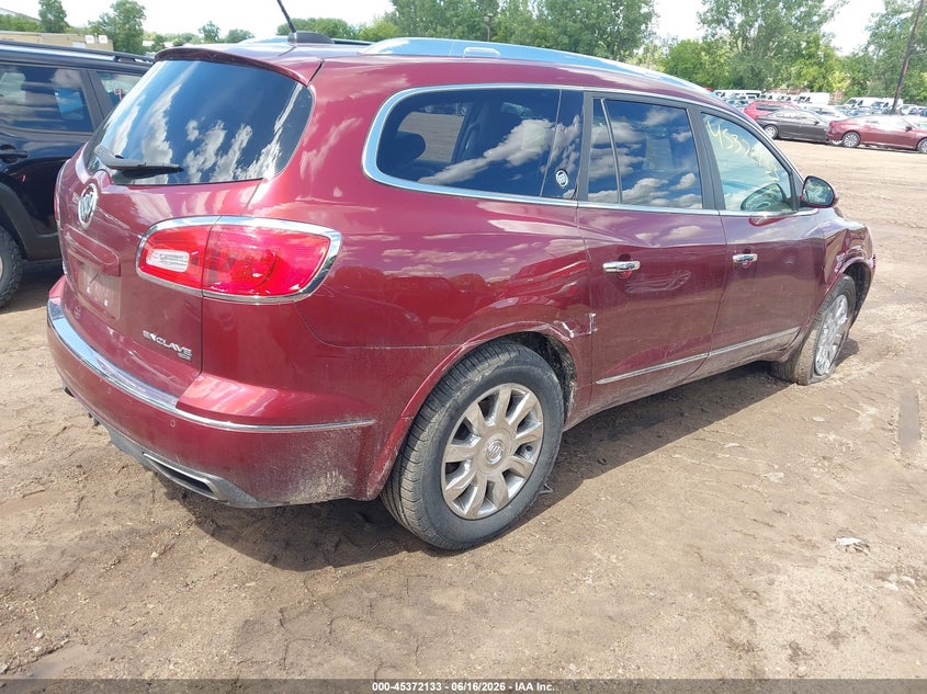 Vin: 5gakvbkd0hj325583, lot: 45870119, buick enclave leather 20174