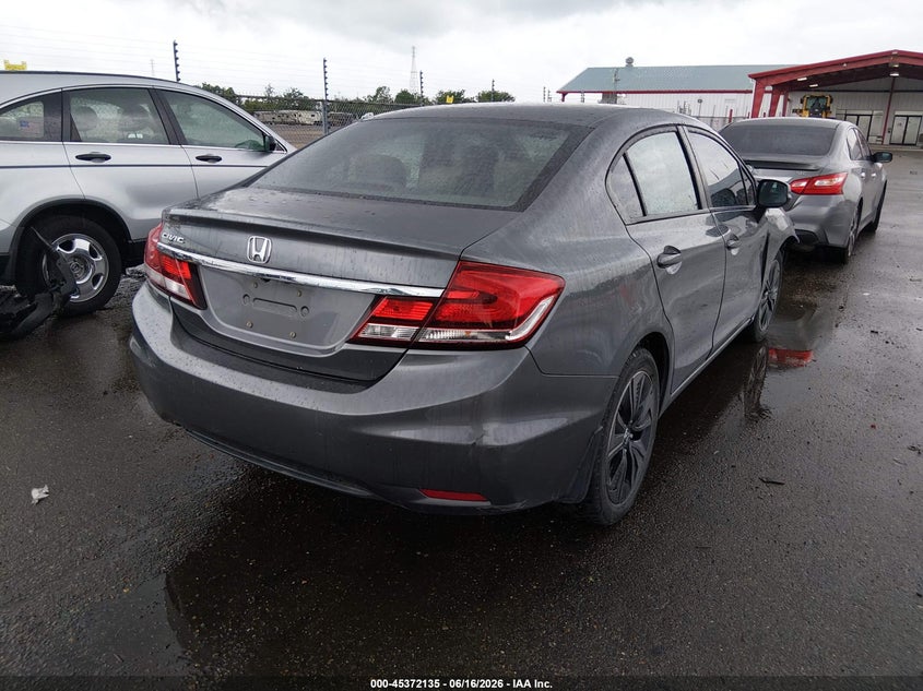 2013 HONDA CIVIC SEDAN 1.8L I-4 VVT, 140HP
