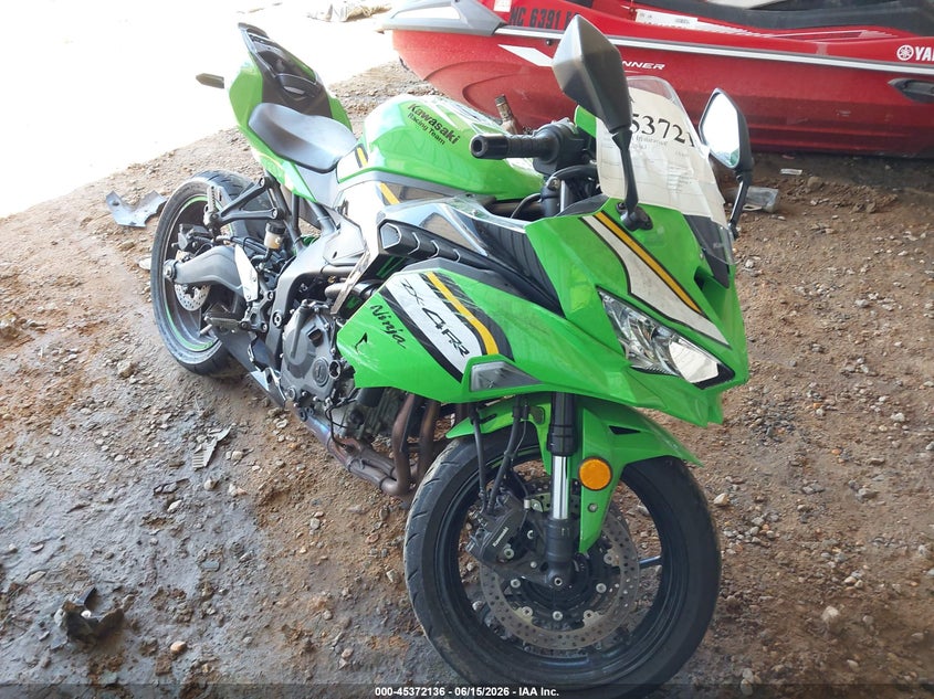 2025 Kawasaki Zx400 S VIN: ML5ZXCS16SDA42630 Lot: 45372136