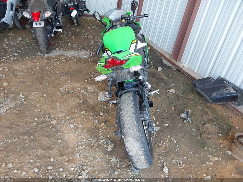 2025 Kawasaki Zx400 S VIN: ML5ZXCS16SDA42630 Lot: 45372136