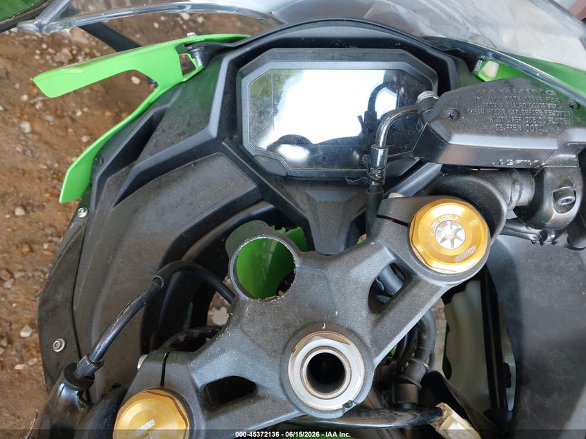 2025 Kawasaki Zx400 S VIN: ML5ZXCS16SDA42630 Lot: 45372136