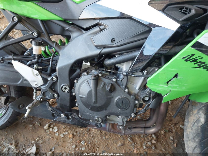 2025 Kawasaki Zx400 S VIN: ML5ZXCS16SDA42630 Lot: 45372136