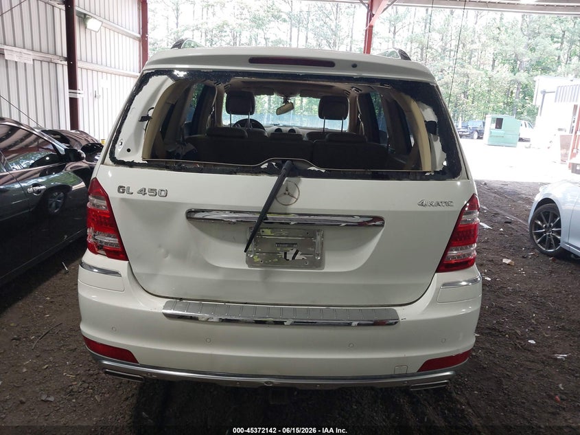 2011 Mercedes-Benz Gl 450 4Matic VIN: 4JGBF7BE2BA712737 Lot: 45372142