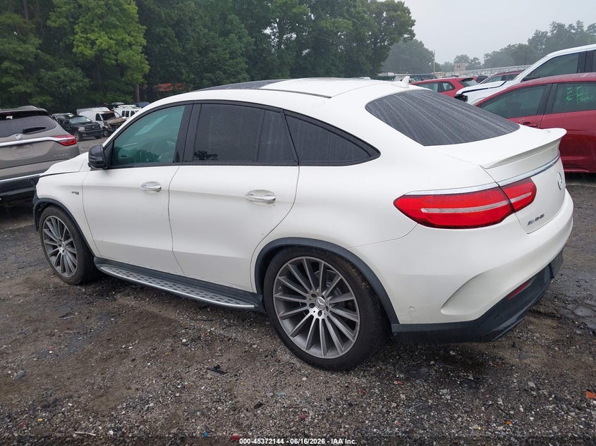 2019 Mercedes-Benz Amg Gle 43 Coupe 4Matic VIN: 4JGED6EB6KA129487 Lot: 45372144