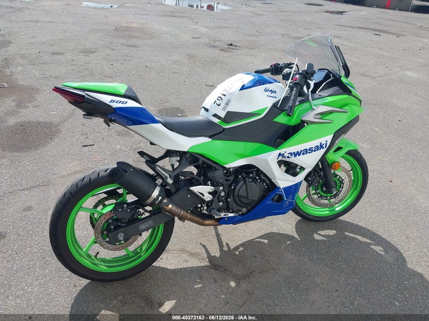2024 Kawasaki Ex500 A/B VIN: ML5EXGJ18RDA20906 Lot: 45372162