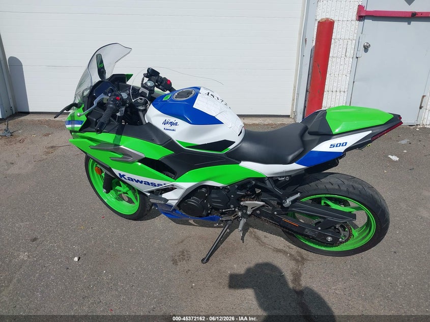 2024 Kawasaki Ex500 A/B VIN: ML5EXGJ18RDA20906 Lot: 45372162