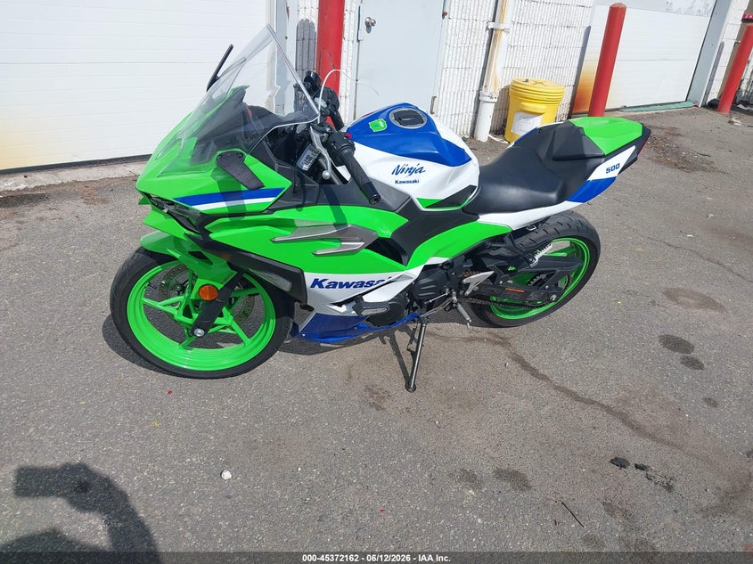 2024 Kawasaki Ex500 A/B VIN: ML5EXGJ18RDA20906 Lot: 45372162