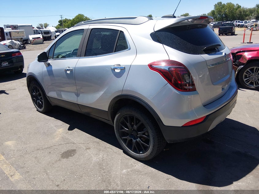 Vin: kl4cj2sb0kb714216, lot: 45870184, buick encore awd sport touring 20193