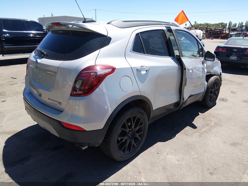 Vin: kl4cj2sb0kb714216, lot: 45870184, buick encore awd sport touring 20194