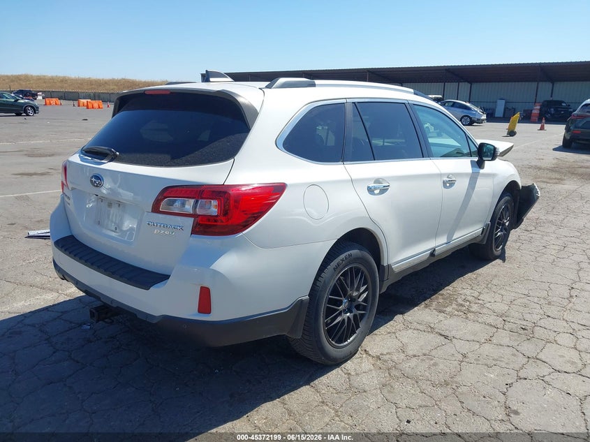 Vin: 4s4bsatc0h3252383, lot: 45870185, subaru outback 2.5i touring 20174