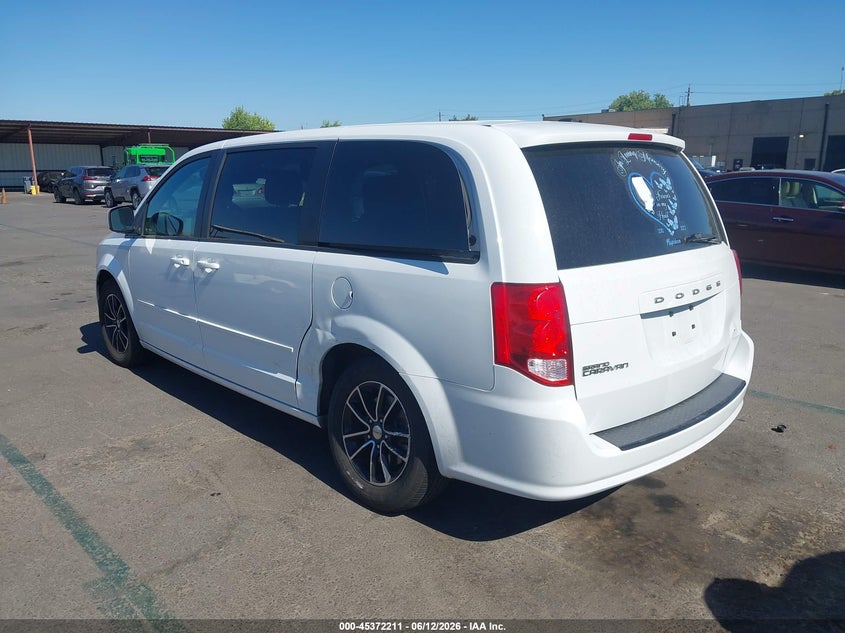 Vin: 2c4rdgcg8fr614628, lot: 45870197, dodge grand caravan sxt 20153