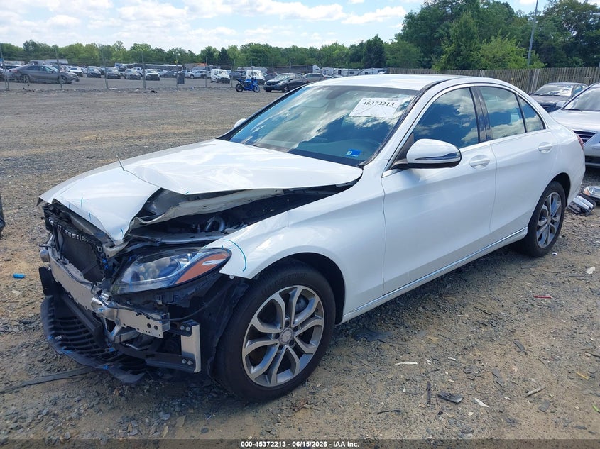 2016 Mercedes-Benz C 300 4matic 55SWF4KB9GU176022 photo 1