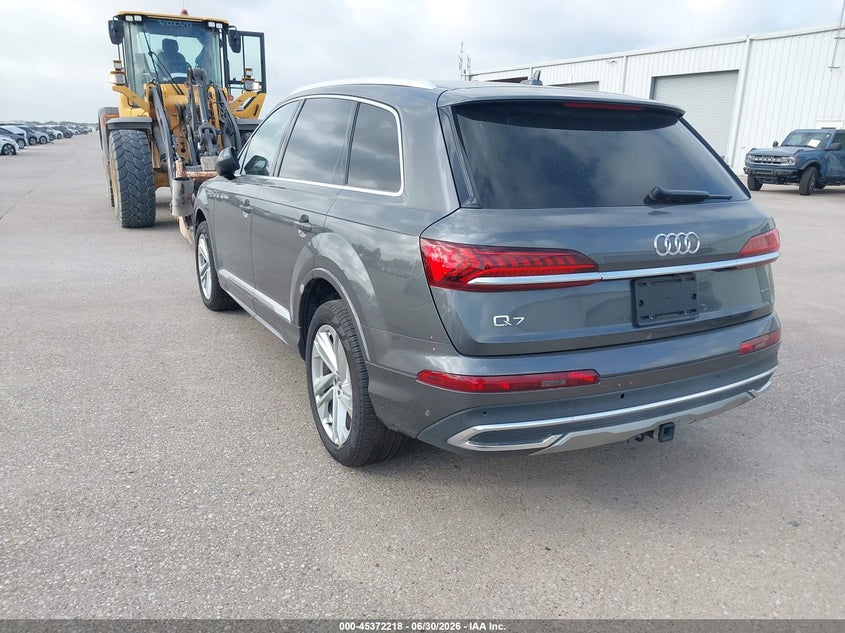 Vin: wa1lxaf74ld000108, lot: 45870204, audi q7 premium plus 55 tfsi quattro tiptronic 20203