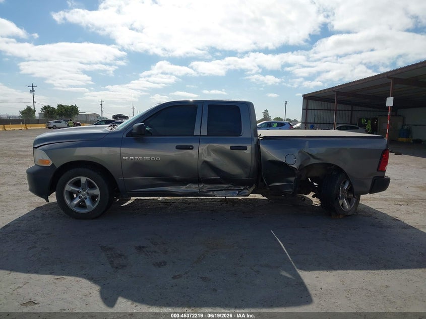 2012 Ram 1500 St VIN: 1C6RD7FP1CS296333 Lot: 45372219