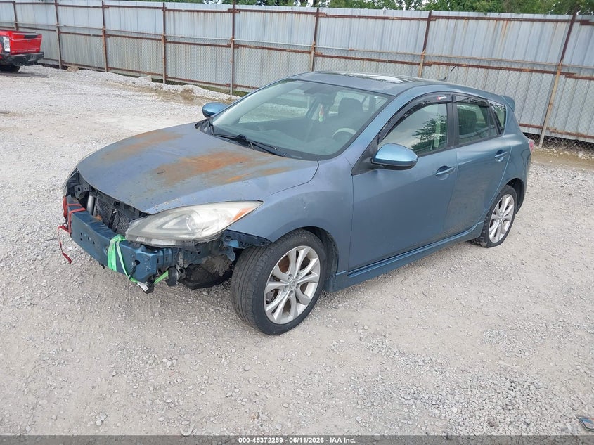 Vin: jm1bl1k63b1490230, lot: 45870244, mazda mazda3 s sport 20112