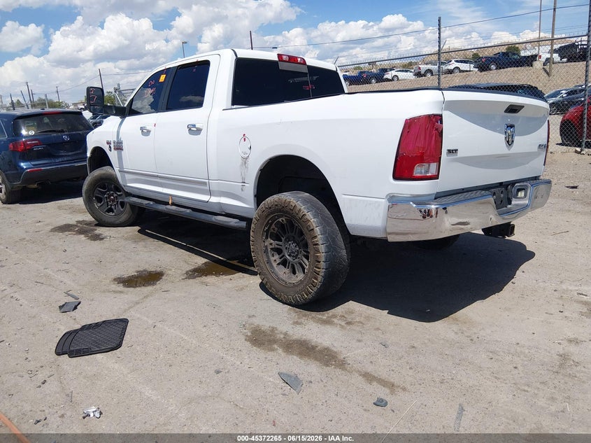 Vin: 3c6tr5dt8jg216090, lot: 45870251, ram 2500 slt  4x4 6'4 box 20183