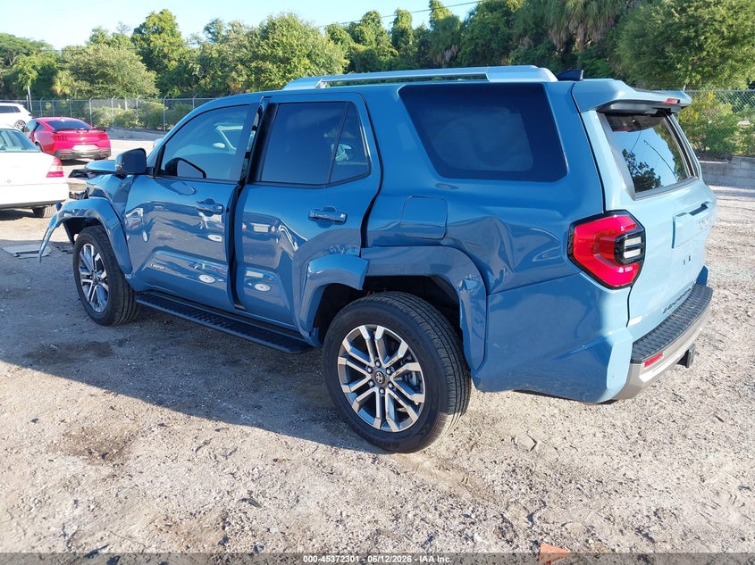 TOYOTA 4RUNNER 2025 VIN JTEVA5BR8S5070469