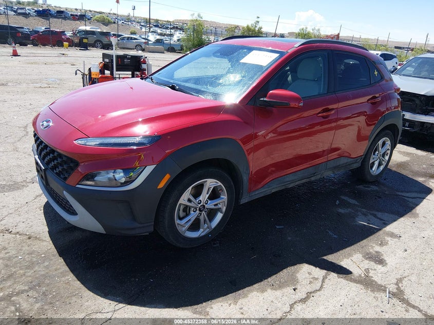 2022 HYUNDAI KONA auction photo 2