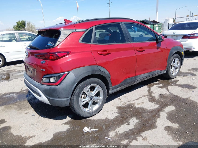 2022 HYUNDAI KONA auction photo 4