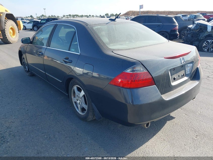 2007 HONDA ACCORD HYBRID auction photo 3