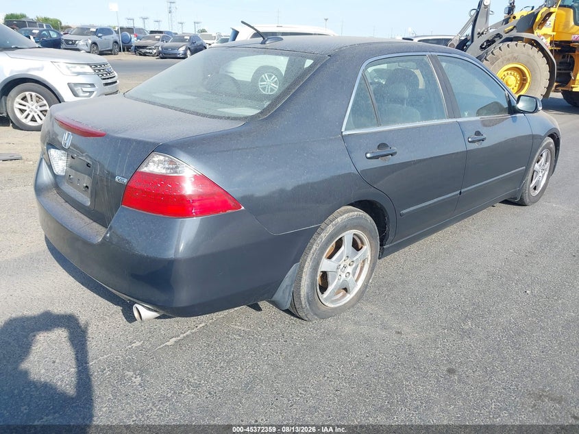 2007 HONDA ACCORD HYBRID auction photo 4